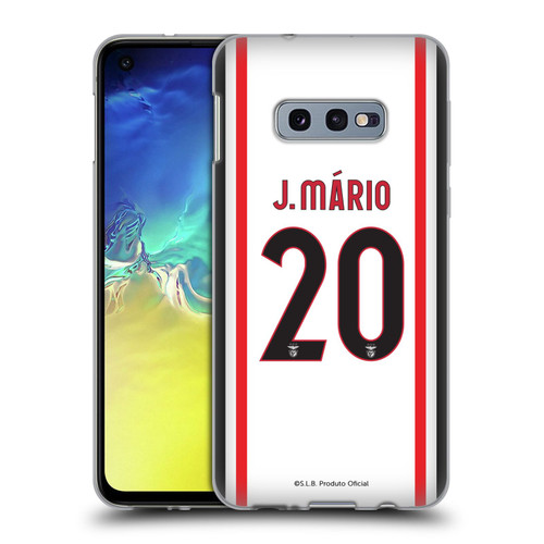 S.L. Benfica 2021/22 Players Away Kit João Mário Soft Gel Case for Samsung Galaxy S10e