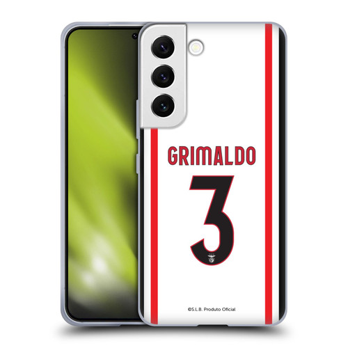 S.L. Benfica 2021/22 Players Away Kit Álex Grimaldo Soft Gel Case for Samsung Galaxy S22 5G