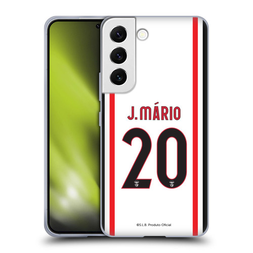 S.L. Benfica 2021/22 Players Away Kit João Mário Soft Gel Case for Samsung Galaxy S22 5G