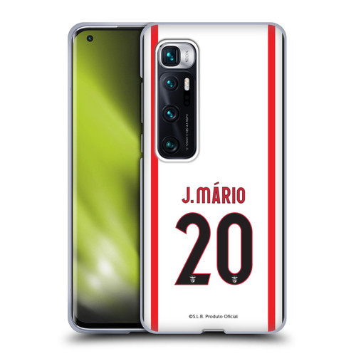 S.L. Benfica 2021/22 Players Away Kit João Mário Soft Gel Case for Xiaomi Mi 10 Ultra 5G