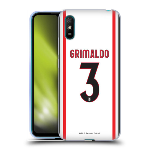 S.L. Benfica 2021/22 Players Away Kit Álex Grimaldo Soft Gel Case for Xiaomi Redmi 9A / Redmi 9AT