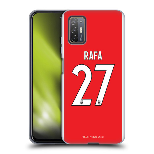 S.L. Benfica 2021/22 Players Home Kit Rafa Silva Soft Gel Case for HTC Desire 21 Pro 5G