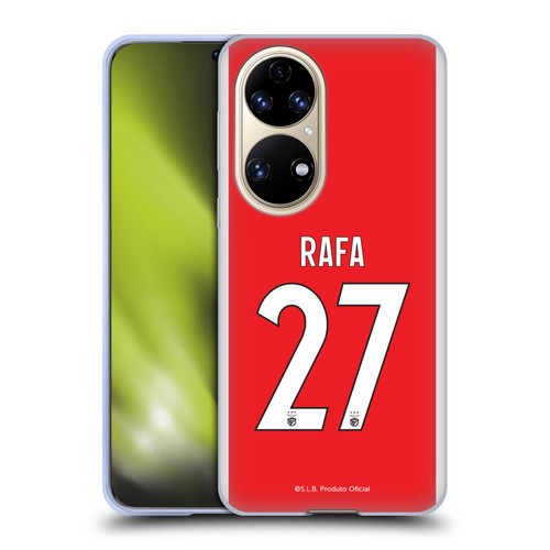 S.L. Benfica 2021/22 Players Home Kit Rafa Silva Soft Gel Case for Huawei P50