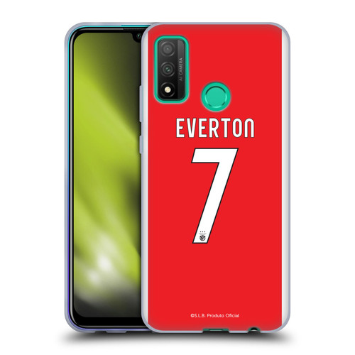 S.L. Benfica 2021/22 Players Home Kit Everton Soares Soft Gel Case for Huawei P Smart (2020)