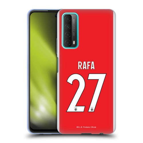 S.L. Benfica 2021/22 Players Home Kit Rafa Silva Soft Gel Case for Huawei P Smart (2021)