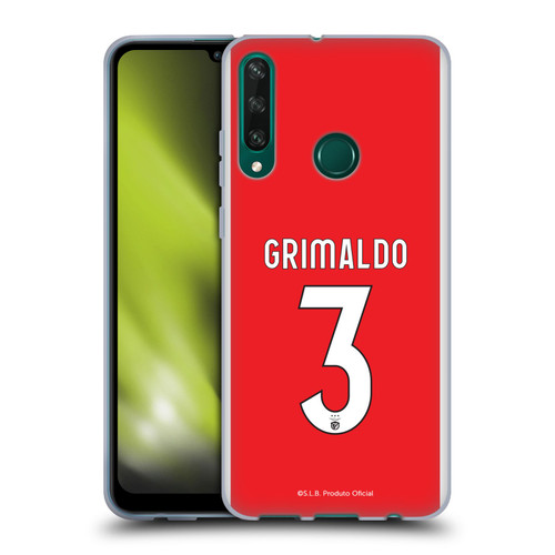 S.L. Benfica 2021/22 Players Home Kit Álex Grimaldo Soft Gel Case for Huawei Y6p