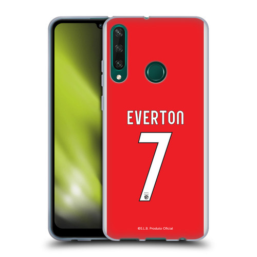 S.L. Benfica 2021/22 Players Home Kit Everton Soares Soft Gel Case for Huawei Y6p