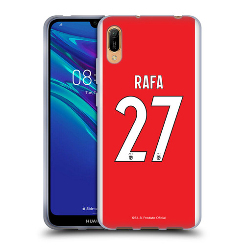S.L. Benfica 2021/22 Players Home Kit Rafa Silva Soft Gel Case for Huawei Y6 Pro (2019)