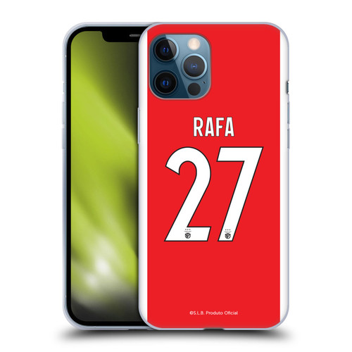 S.L. Benfica 2021/22 Players Home Kit Rafa Silva Soft Gel Case for Apple iPhone 12 Pro Max