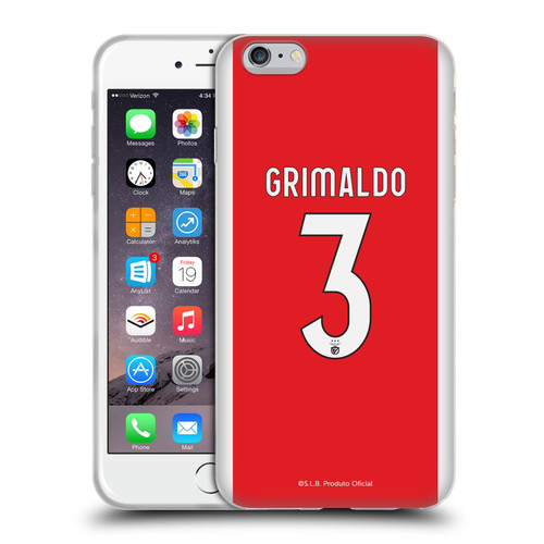 S.L. Benfica 2021/22 Players Home Kit Álex Grimaldo Soft Gel Case for Apple iPhone 6 Plus / iPhone 6s Plus