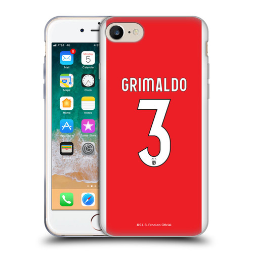 S.L. Benfica 2021/22 Players Home Kit Álex Grimaldo Soft Gel Case for Apple iPhone 7 / 8 / SE 2020 & 2022