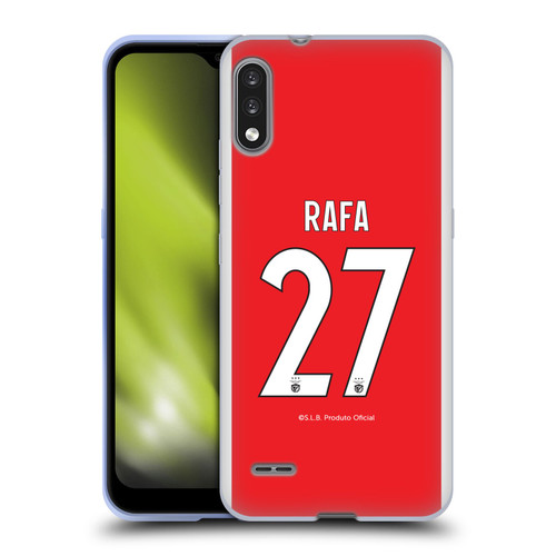 S.L. Benfica 2021/22 Players Home Kit Rafa Silva Soft Gel Case for LG K22