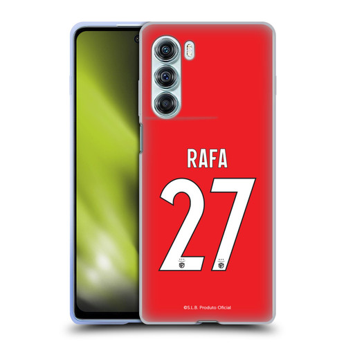 S.L. Benfica 2021/22 Players Home Kit Rafa Silva Soft Gel Case for Motorola Edge S30 / Moto G200 5G