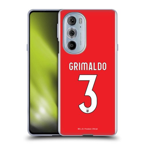 S.L. Benfica 2021/22 Players Home Kit Álex Grimaldo Soft Gel Case for Motorola Edge X30