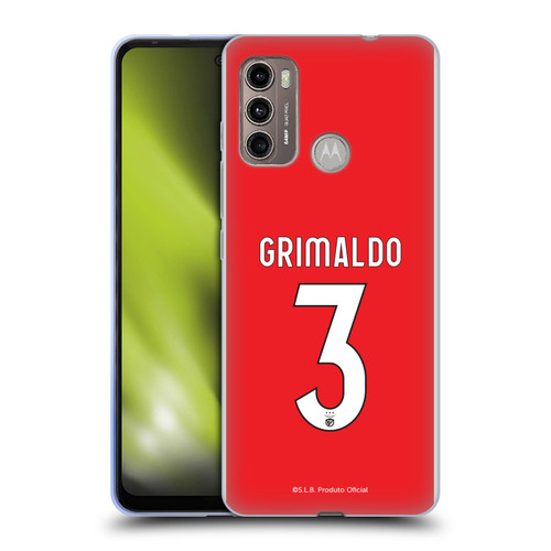 S.L. Benfica 2021/22 Players Home Kit Álex Grimaldo Soft Gel Case for Motorola Moto G60 / Moto G40 Fusion