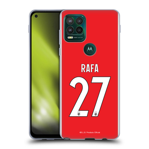 S.L. Benfica 2021/22 Players Home Kit Rafa Silva Soft Gel Case for Motorola Moto G Stylus 5G 2021
