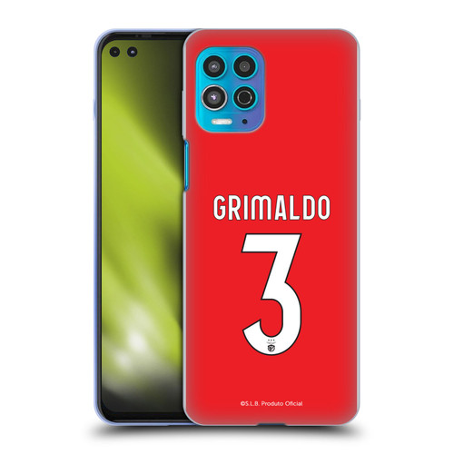 S.L. Benfica 2021/22 Players Home Kit Álex Grimaldo Soft Gel Case for Motorola Moto G100