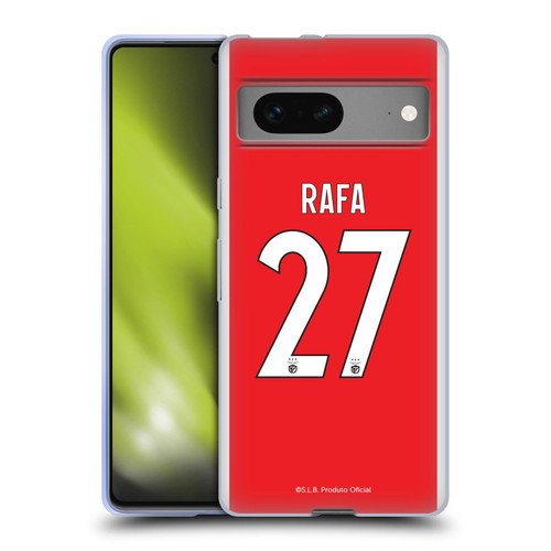 S.L. Benfica 2021/22 Players Home Kit Rafa Silva Soft Gel Case for Google Pixel 7
