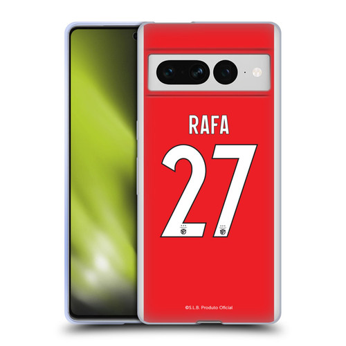 S.L. Benfica 2021/22 Players Home Kit Rafa Silva Soft Gel Case for Google Pixel 7 Pro