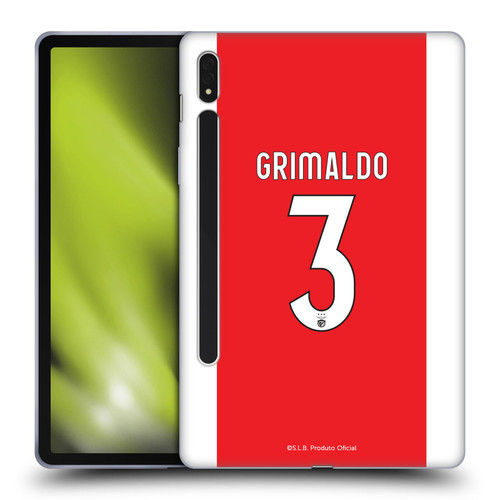 S.L. Benfica 2021/22 Players Home Kit Álex Grimaldo Soft Gel Case for Samsung Galaxy Tab S8