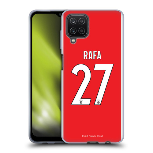 S.L. Benfica 2021/22 Players Home Kit Rafa Silva Soft Gel Case for Samsung Galaxy A12 (2020)