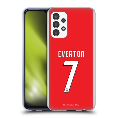 S.L. Benfica 2021/22 Players Home Kit Everton Soares Soft Gel Case for Samsung Galaxy A13 (2022)