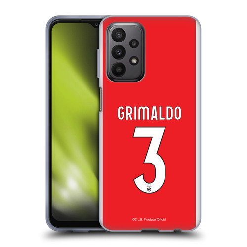 S.L. Benfica 2021/22 Players Home Kit Álex Grimaldo Soft Gel Case for Samsung Galaxy A23 / 5G (2022)