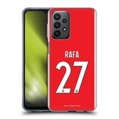 S.L. Benfica 2021/22 Players Home Kit Rafa Silva Soft Gel Case for Samsung Galaxy A23 / 5G (2022)