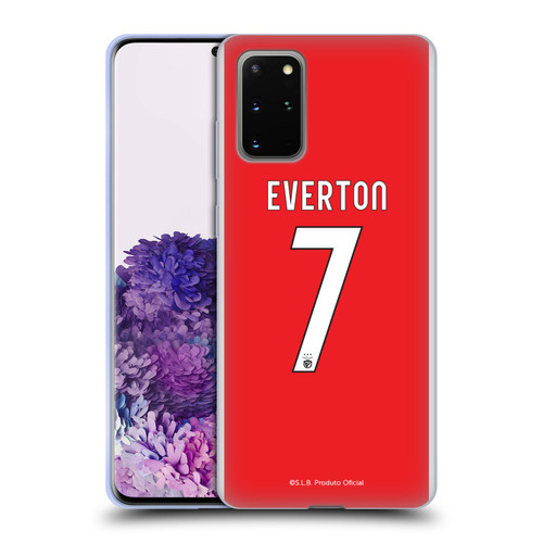S.L. Benfica 2021/22 Players Home Kit Everton Soares Soft Gel Case for Samsung Galaxy S20+ / S20+ 5G