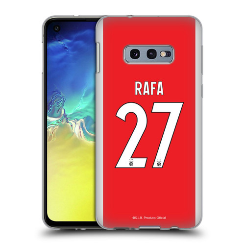 S.L. Benfica 2021/22 Players Home Kit Rafa Silva Soft Gel Case for Samsung Galaxy S10e