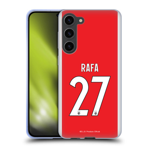 S.L. Benfica 2021/22 Players Home Kit Rafa Silva Soft Gel Case for Samsung Galaxy S23+ 5G
