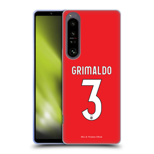 S.L. Benfica 2021/22 Players Home Kit Álex Grimaldo Soft Gel Case for Sony Xperia 1 IV
