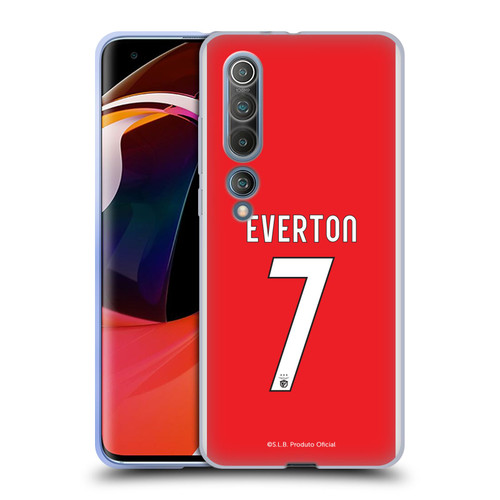 S.L. Benfica 2021/22 Players Home Kit Everton Soares Soft Gel Case for Xiaomi Mi 10 5G / Mi 10 Pro 5G
