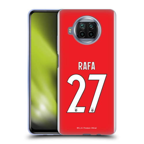 S.L. Benfica 2021/22 Players Home Kit Rafa Silva Soft Gel Case for Xiaomi Mi 10T Lite 5G