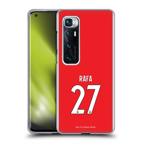 S.L. Benfica 2021/22 Players Home Kit Rafa Silva Soft Gel Case for Xiaomi Mi 10 Ultra 5G