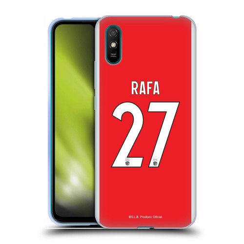 S.L. Benfica 2021/22 Players Home Kit Rafa Silva Soft Gel Case for Xiaomi Redmi 9A / Redmi 9AT