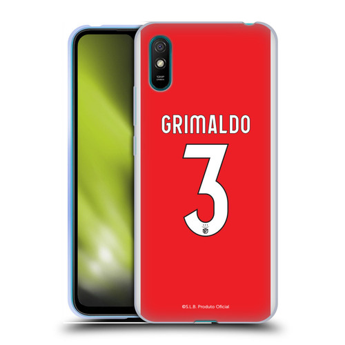 S.L. Benfica 2021/22 Players Home Kit Álex Grimaldo Soft Gel Case for Xiaomi Redmi 9A / Redmi 9AT