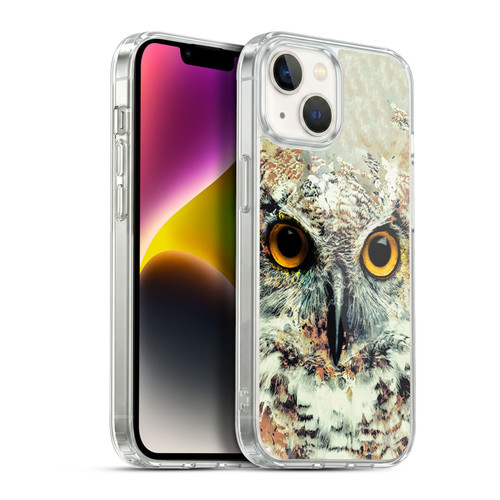 Riza Peker Animals Owl II Soft Gel Case for Apple iPhone 14