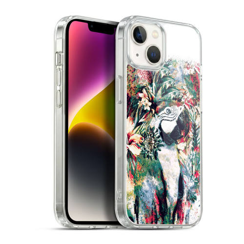 Riza Peker Animals Parrot Soft Gel Case for Apple iPhone 14 Plus
