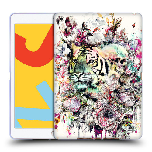 Riza Peker Animals Tiger Soft Gel Case for Apple iPad 10.2 2019/2020/2021