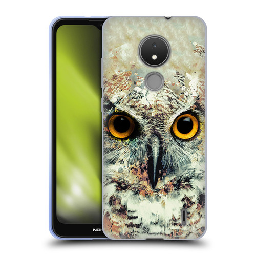 Riza Peker Animals Owl II Soft Gel Case for Nokia C21