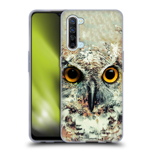 Riza Peker Animals Owl II Soft Gel Case for OPPO Find X2 Lite 5G
