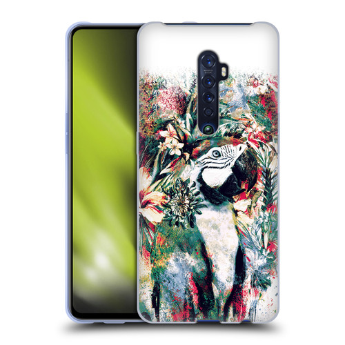 Riza Peker Animals Parrot Soft Gel Case for OPPO Reno 2