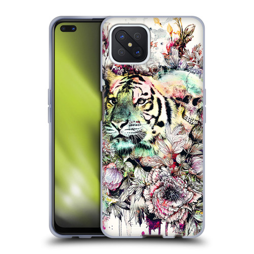 Riza Peker Animals Tiger Soft Gel Case for OPPO Reno4 Z 5G