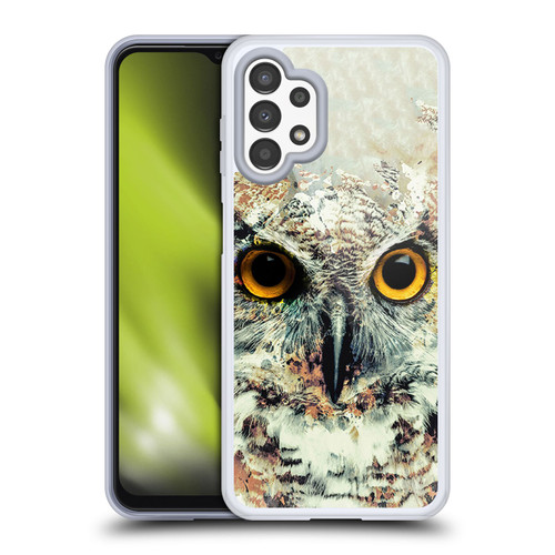 Riza Peker Animals Owl II Soft Gel Case for Samsung Galaxy A13 (2022)