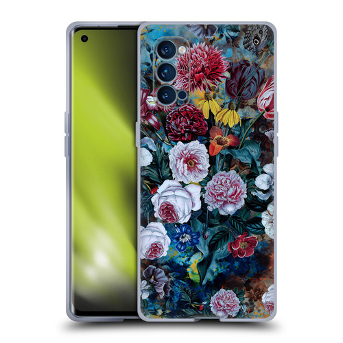 Riza Peker Florals Full Bloom Soft Gel Case for OPPO Reno 4 Pro 5G