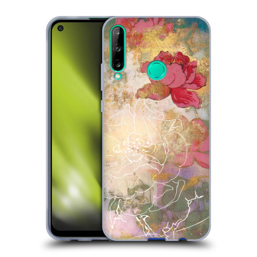 Aimee Stewart Smokey Floral Midsummer Soft Gel Case for Huawei P40 lite E