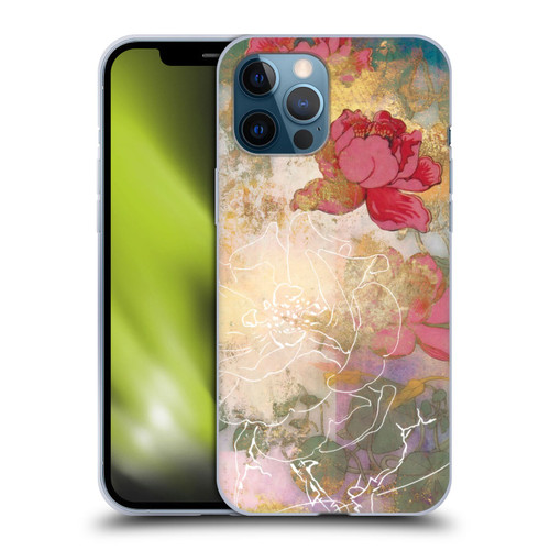 Aimee Stewart Smokey Floral Midsummer Soft Gel Case for Apple iPhone 12 Pro Max