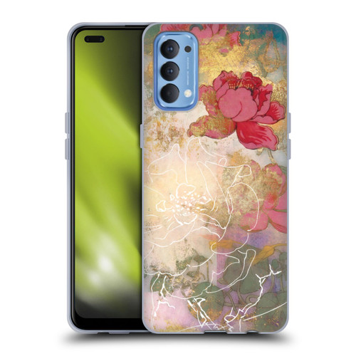 Aimee Stewart Smokey Floral Midsummer Soft Gel Case for OPPO Reno 4 5G