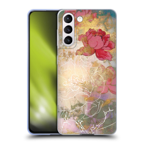 Aimee Stewart Smokey Floral Midsummer Soft Gel Case for Samsung Galaxy S21 5G